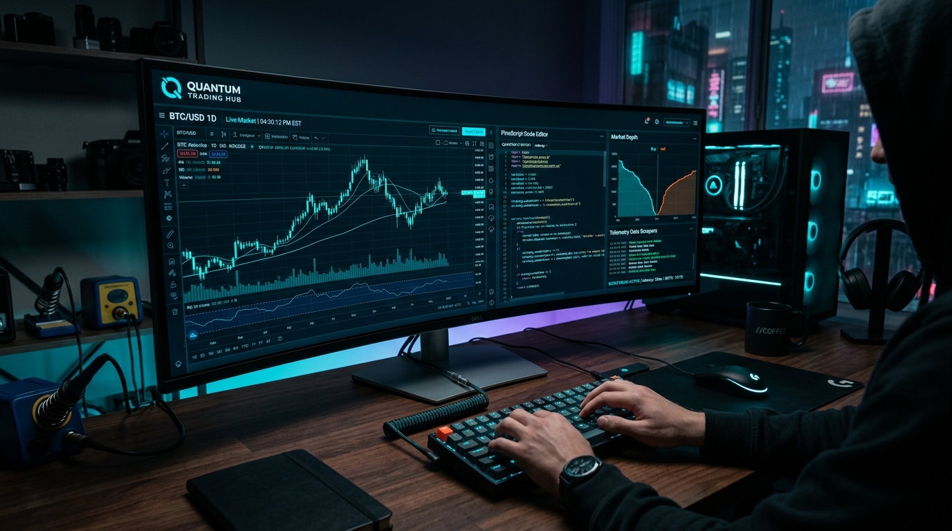 AlphaScript & Scraper Suite TradingView Dashboard